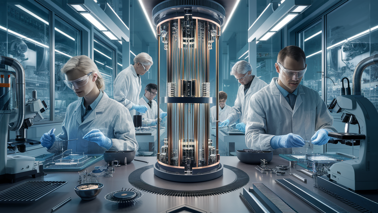 erfahren sie, wie quantenprozessoren hergestellt werden, und entdecken sie die innovativen technologien und verfahren, die hinter der entwicklung dieser leistungsstarken rechenmaschinen stecken.